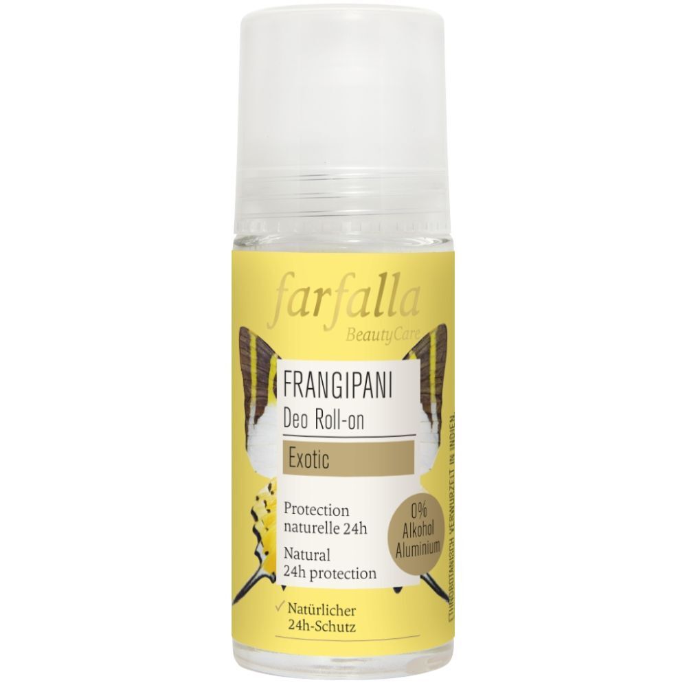 farfalla BeautyCare Frangipani déodorant à bille (50 ml)