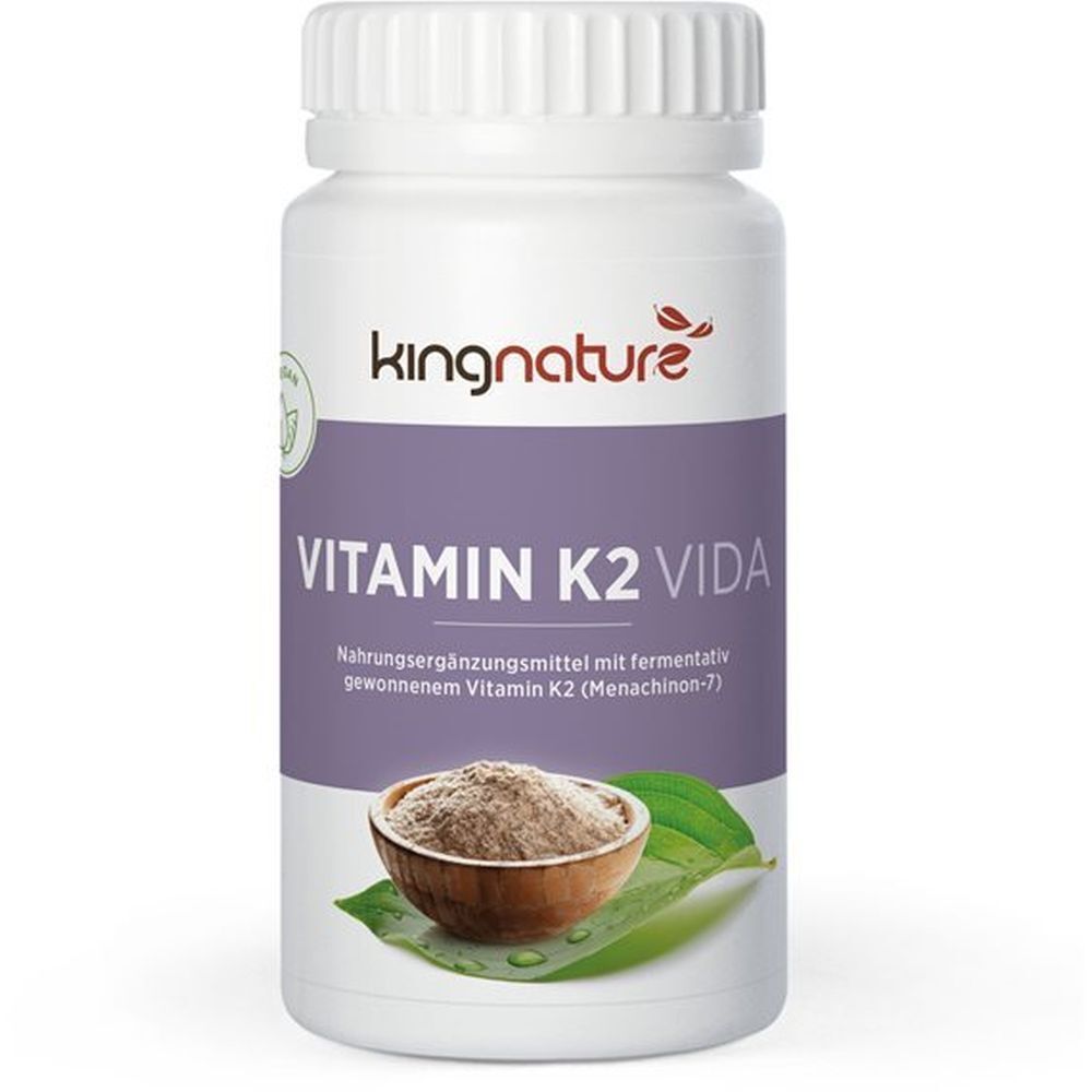kingnature VITAMIN K2VIDA (120 pièces)
