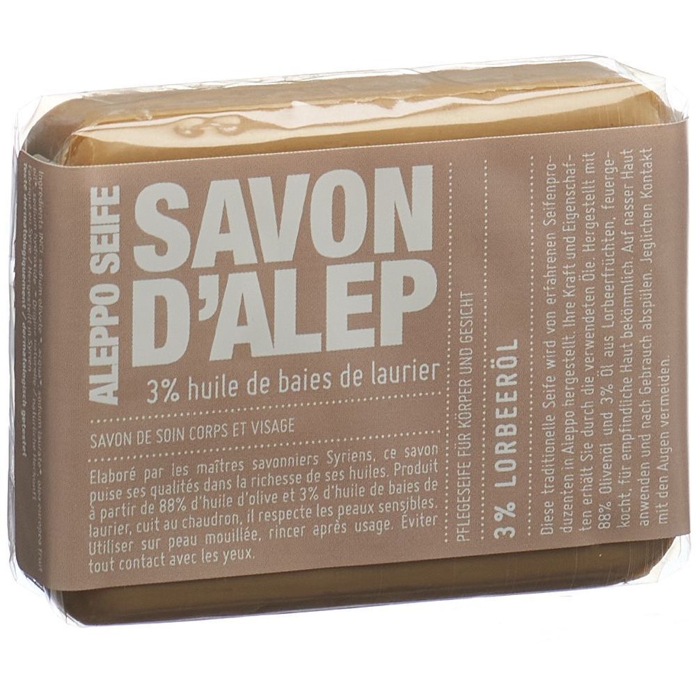 Savon d'Alep 3% (100 g)