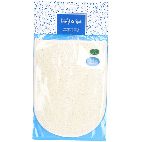 HERBA gant en luffa et éponge