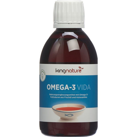 kingnature Omega 3 vida (250 ml)