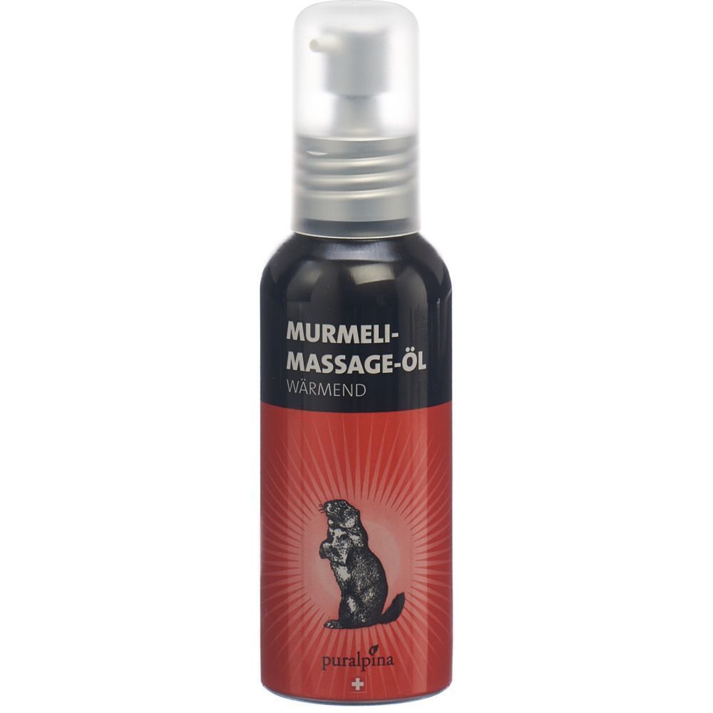 Murmeli huile de massage chauffante (100 ml)