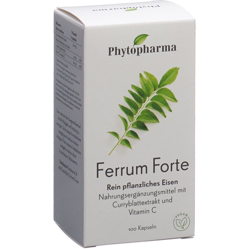 Phytopharma Ferrum Forte (100 gélules)