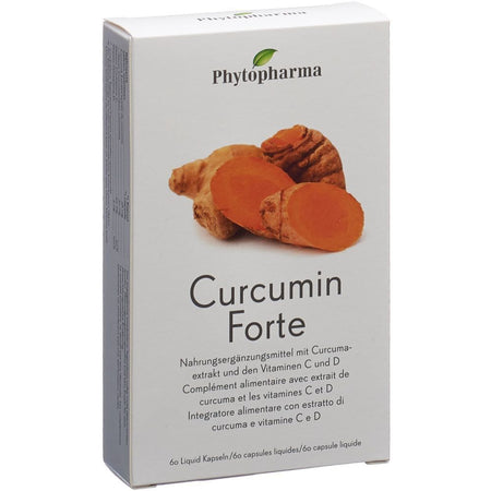 PHYTOPHARMA Curcumin Forte capsules liquides (60 pièces)