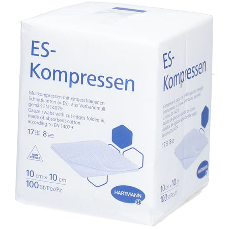 ES compresses 10x10 cm (100 pièces)