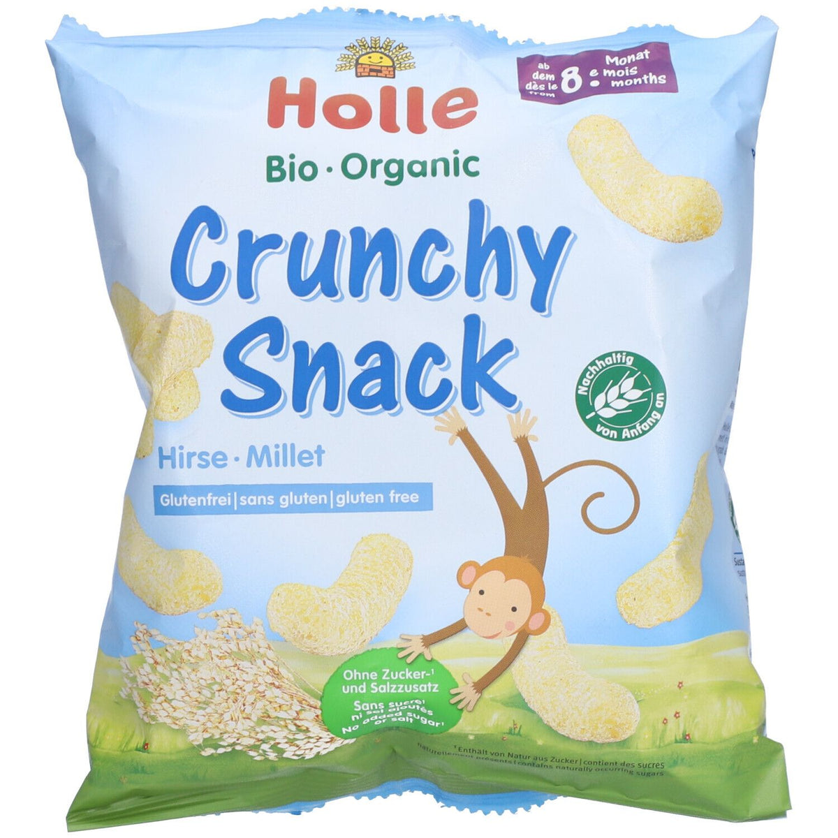 HOLLE Kids snack croustillant de millet bio (25 g)
