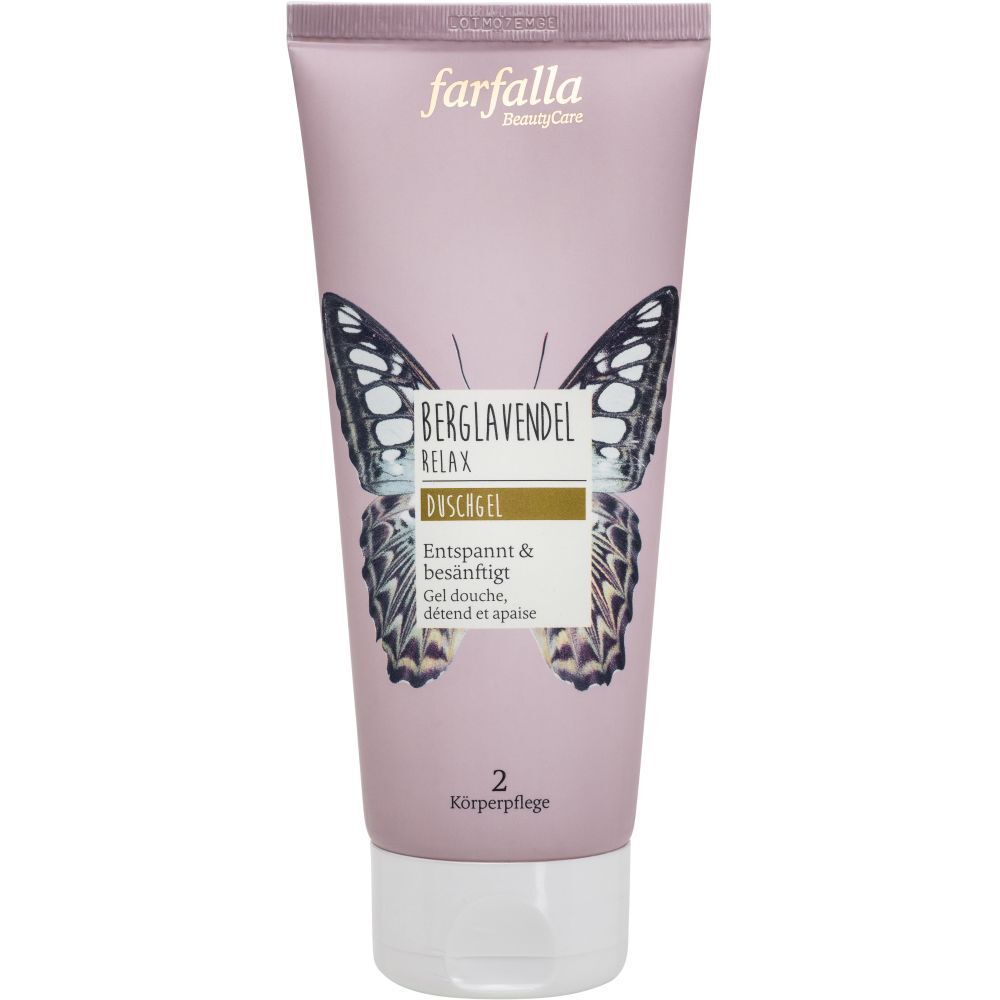 Farfalla gel douche à la lavande de montagne (200 ml)