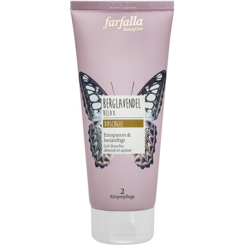 Farfalla gel douche à la lavande de montagne (200 ml)