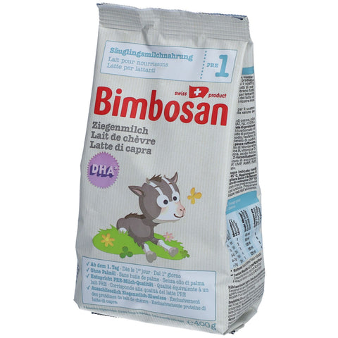 Bimbosan lait infantile au lait de chèvre PRE 1 (400 g)