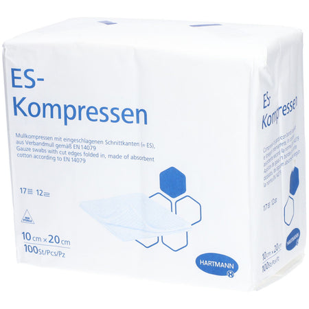 ES compresses 10 cm x 20 cm (100 pièces)