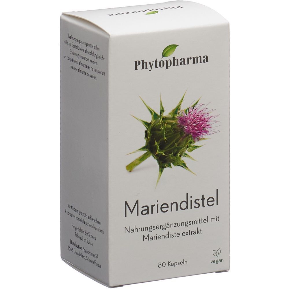 Phytopharma Chardon marie – 80 gélules