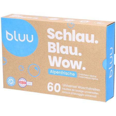 bluu Bandes de lessive Alpenfrische (60 pièces)