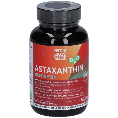 NATURKRAFTWERKE Astaxanthine Bio 595 mg — 90 gélules