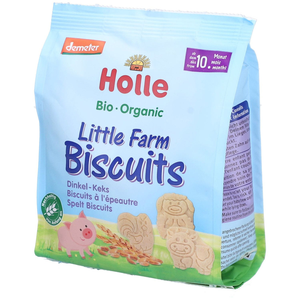 Holle Petits biscuits de la ferme bio (100 g)