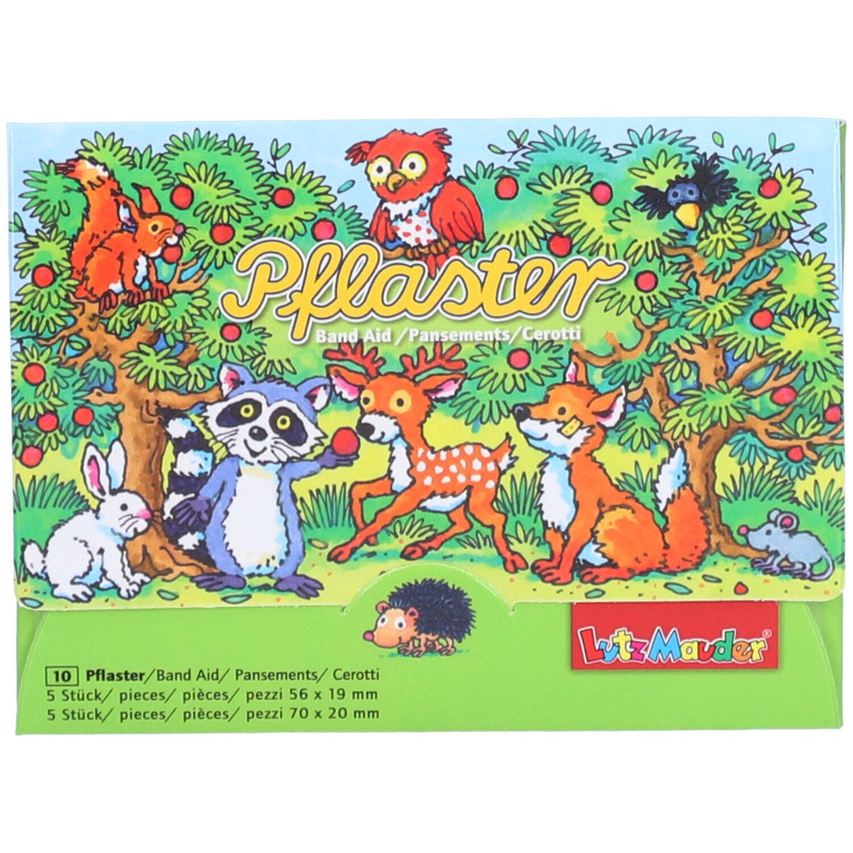 LUTZ MAUDER Pansements Animaux de la forêt (10 pièces)