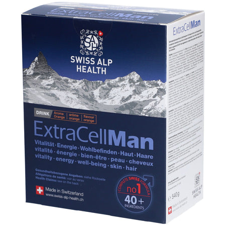 Swiss Alp Health EXTRA CELL boisson pour homme (27 g)