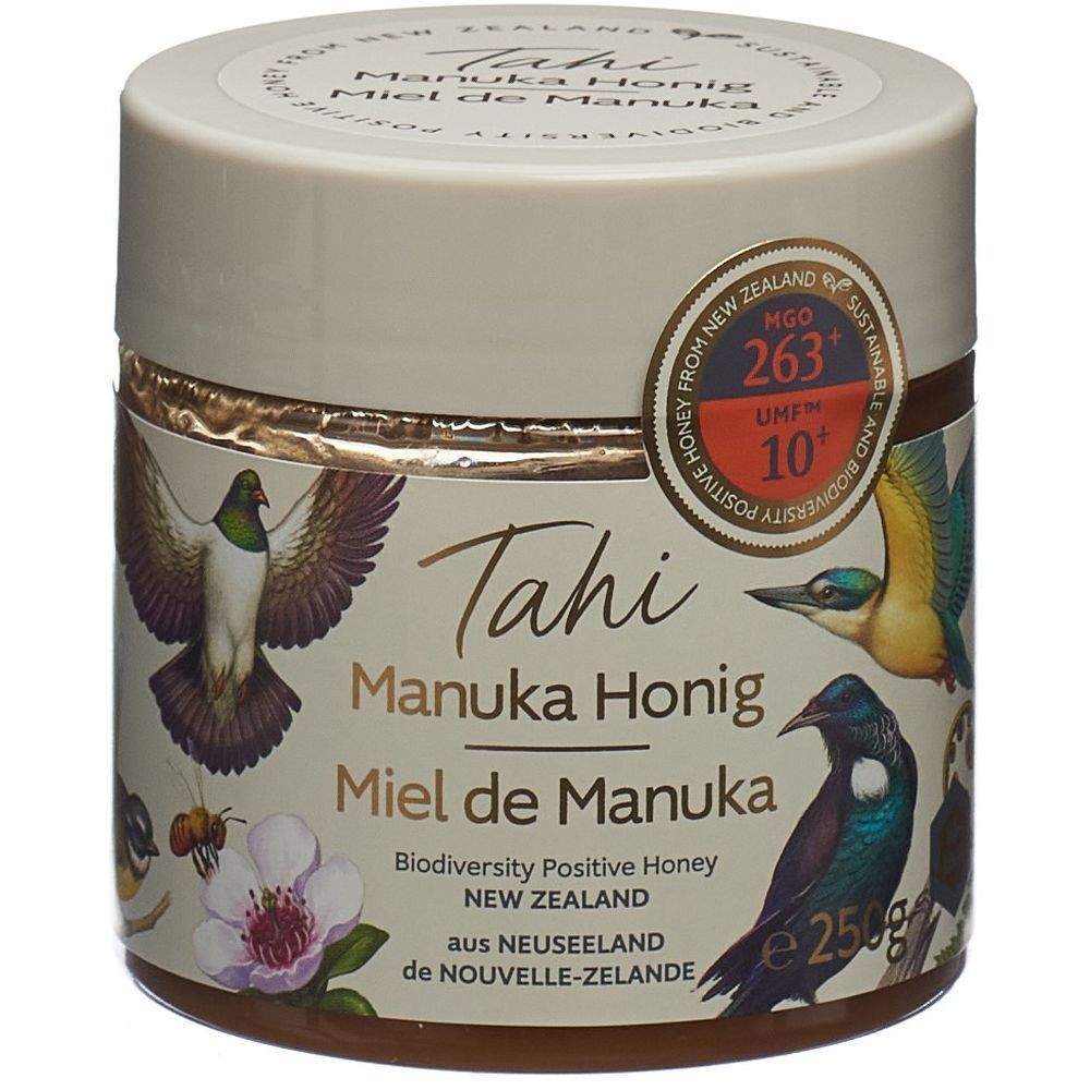 TAHI Miel de Manuka UMF 10+ MGO 263+ (250 g)