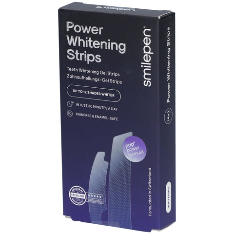 SMILEPEN® bandes blanchissantes Power (14 x 2 pièces)
