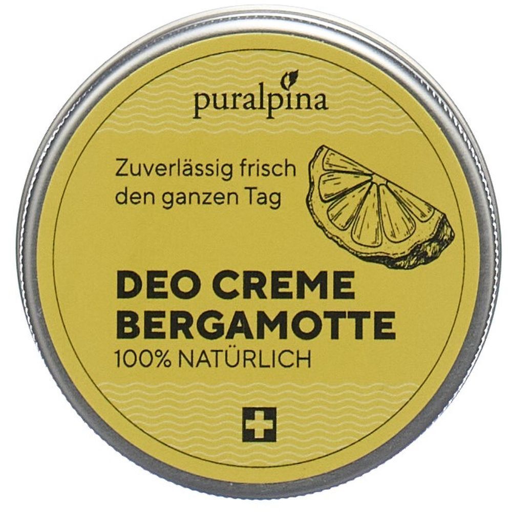 PURALPINA crème déodorante à la bergamote (50 ml)