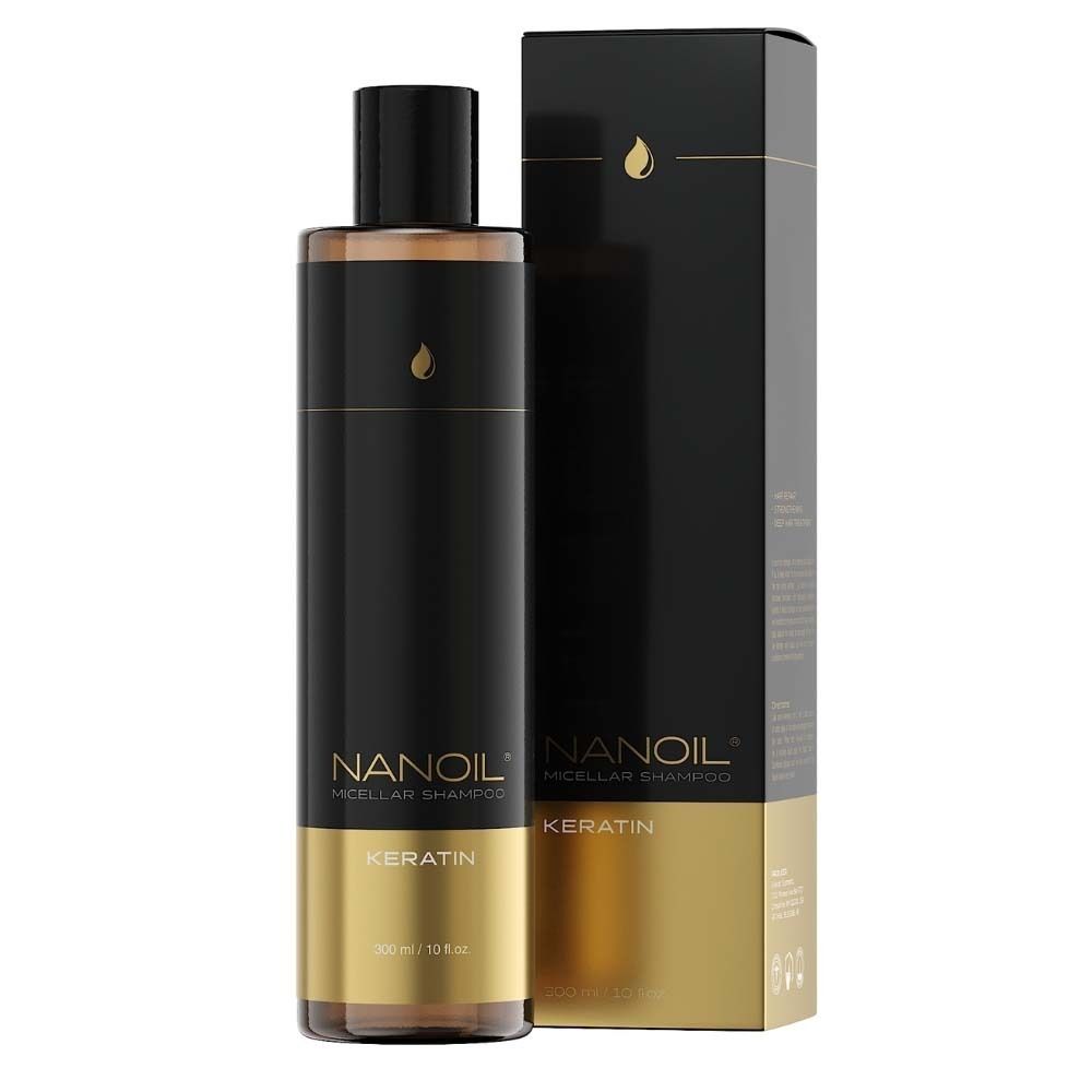 NANOIL® shampooing micellaire à la kératine (300 ml)