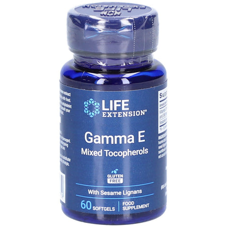 LIFE EXTENSION® Gamma E Mixed Tocopherols (60 gélules)