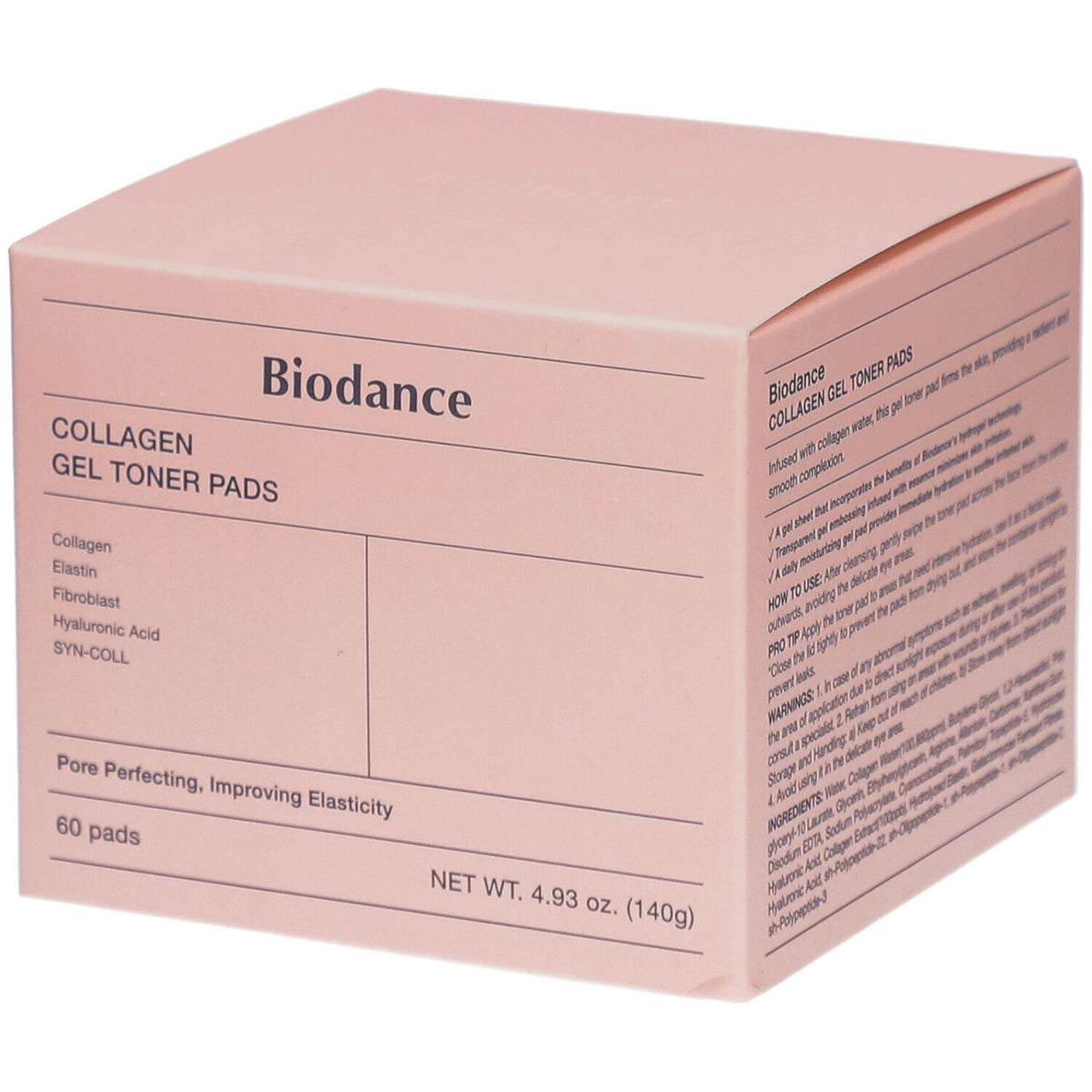 Biodance pads gel toner au collagène (140 g)