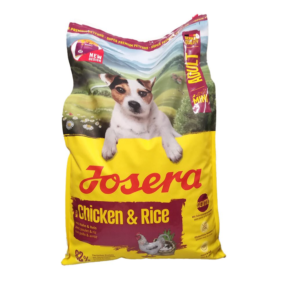Josera Mini Chicken & Rice croquettes pour petits chiens (10 kg)