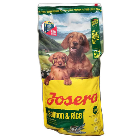 Josera Mother & Puppy Saumon & Riz aliment pour chiots et chiennes (12,5 kg)