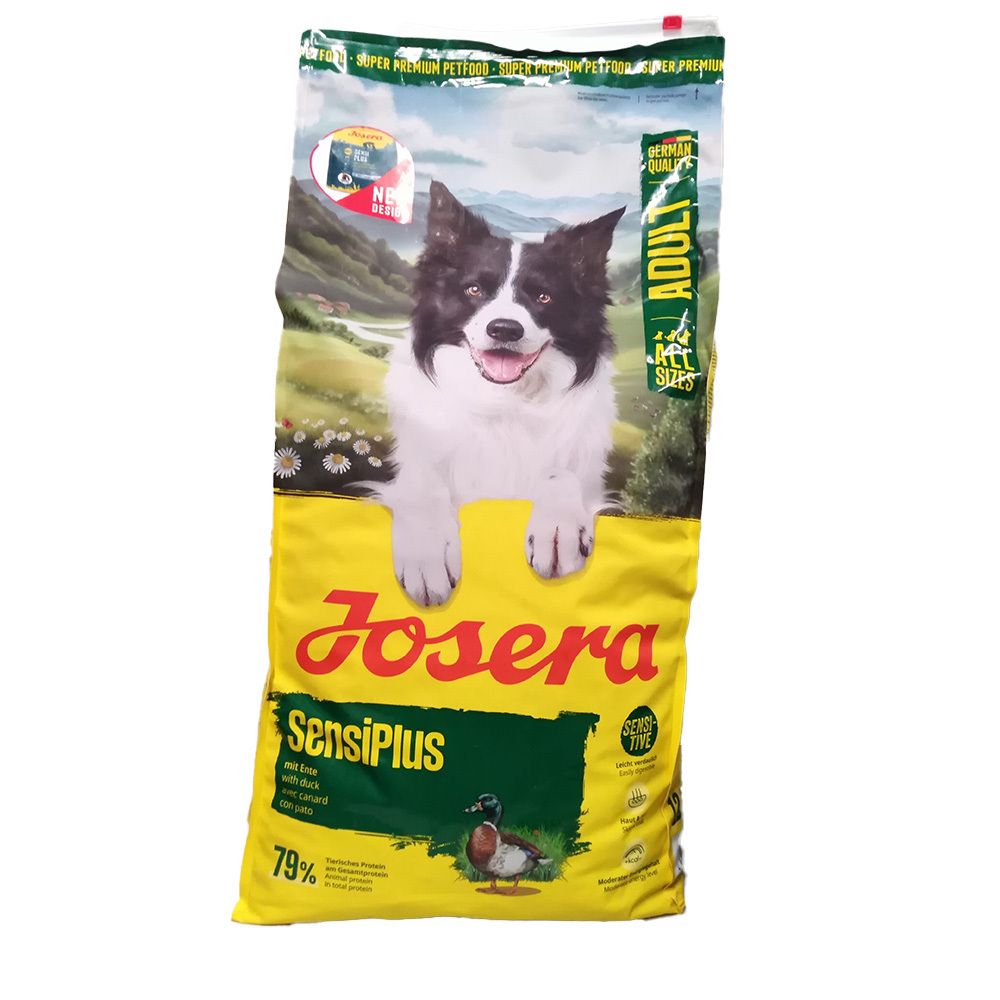 Josera SensiPlus nourriture sèche au canard pour chiens sensibles (12,5 kg)