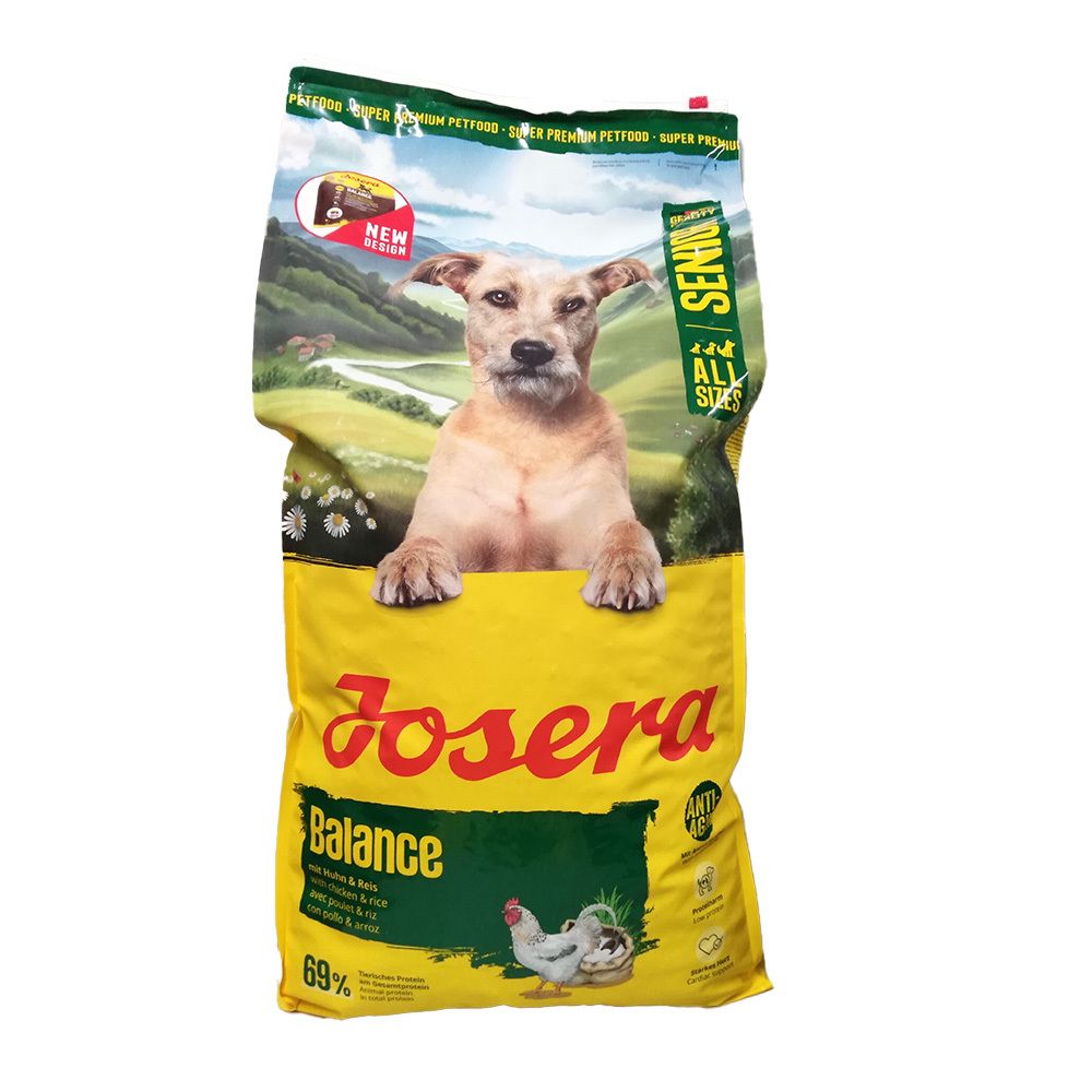 Josera Balance nourriture sèche au poulet & riz pour chiens âgés (12,5 kg)