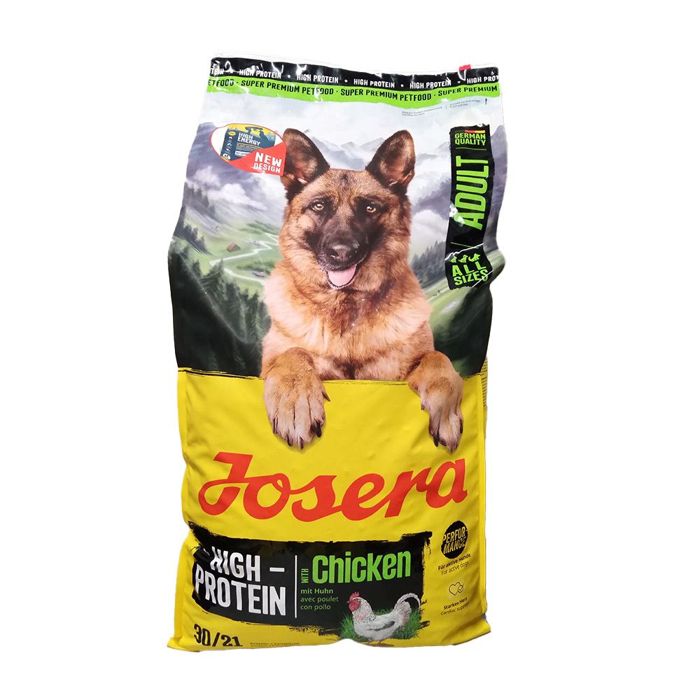 Josera High Protein Chicken croquettes pour chiens actifs (12,5 kg)