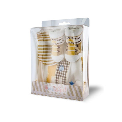 Babyoops Kit Naissance 0-6 Mois Beige