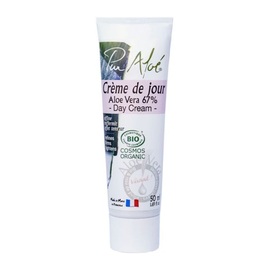 Ciel d'Azur Pur Aloé Crème Visage Bio à l'Aloé Vera 30% (50 ml)