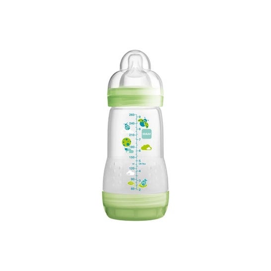 Mam Biberon Tétine Débit 2 Coloré 260ml