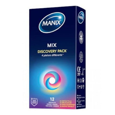 Manix Mix Discovery Pack préservatifs (12 pièces)