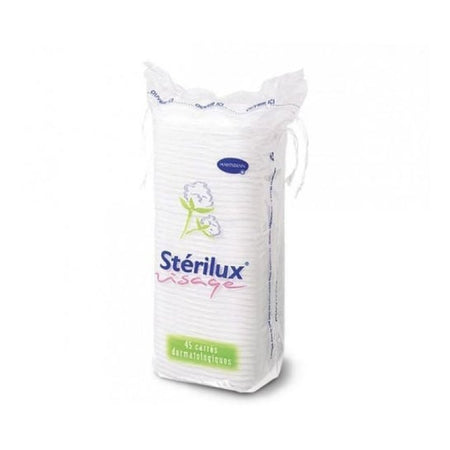 Sterilux Visage carrés dermatologiques (45 pièces)