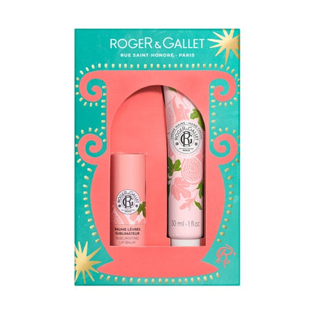 Roger & Gallet Fleur de Figuier Coffret Baume à lèvres + Crème pour les mains
