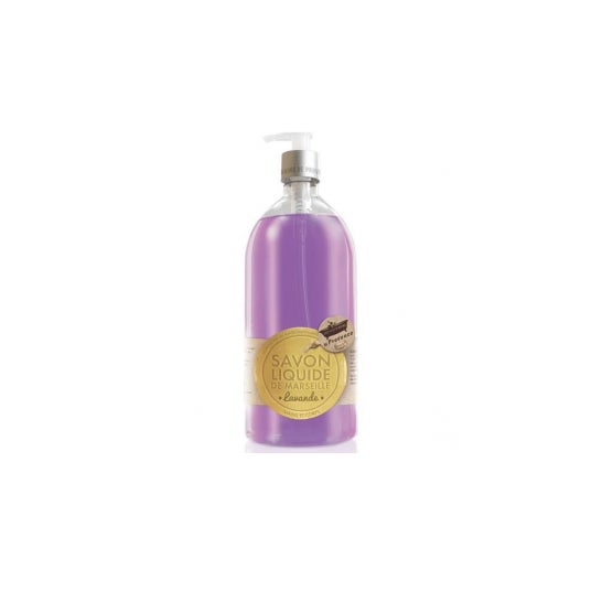 Les Petits Bains de Provence Savon Liquide de Marseille Lavande 1L