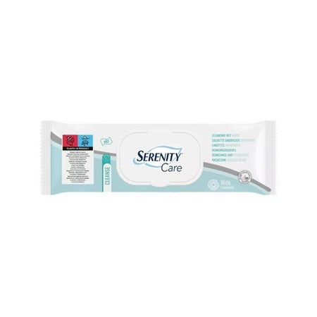 Serenity lingettes nettoyantes (63 pièces)