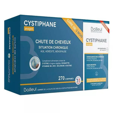 Cystiphane Anagen Hair Growth - 3-month course - 90 tablets