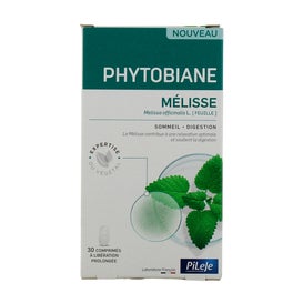 Pileje Phytobiane Mélisse 30 Comprimés