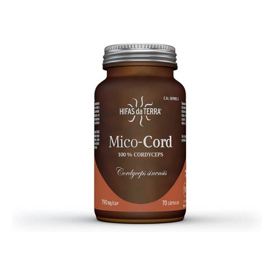 Hifas da Terra Mico Cord-Cordiceps (70 gélules)