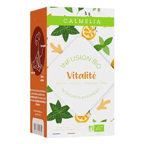 Calmelia - Organic Vitality Infusion - 15 tea bags