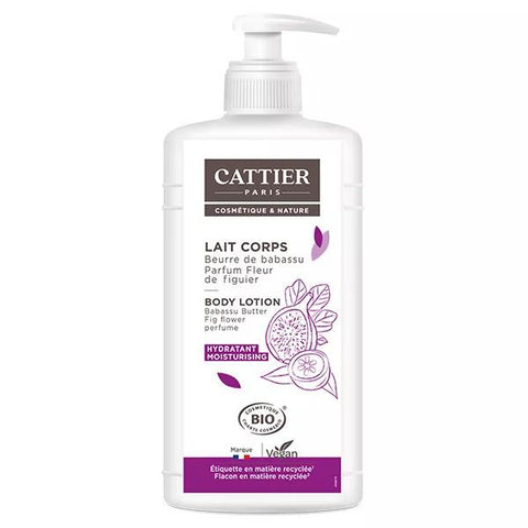 Cattier Lait Corps Hydratant Bio 500ml