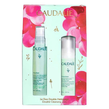 Caudalie Coffret Noël Duo Vinoclean Huile & Mousse 145ml