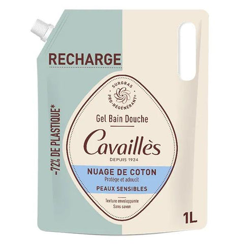 Cavaillès Eco-Refill 1L Gbd Cotton Cloud