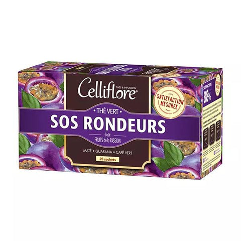 Celliflore Green Tea SOS Roundedness 25 sachets
