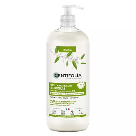 Centifolia Gel Douche Surgras Verveine Citronnée Bio 1L