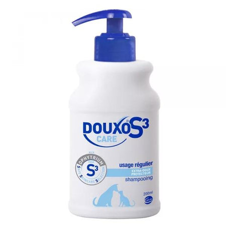 Ceva Douxo Care S3 Care shampoing usage régulier chien et chat (200 ml)