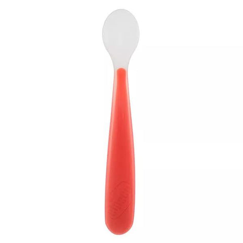 Chicco Meal My First Silicone Spoon +6m Watermelon